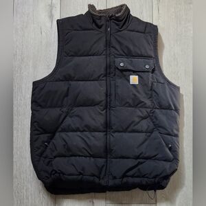 Carhartt Men's Rain Defender Relaxed Fit Montana Insulated Vest Size Medium